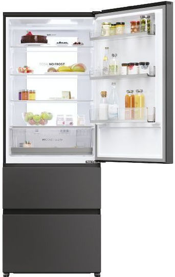 Haier Ψυγειοκαταψύκτης 450lt NoFrost Υ190xΠ70xΒ67.5εκ. Μαύρος 3D 70 Series 5 - Image 3