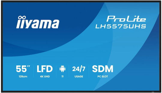 Iiyama LH5575UHS-B2AG Public Display LED 4K UHD 55" - Image 2