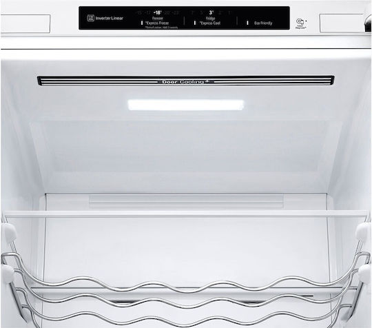 LG Ψυγειοκαταψύκτης 387lt NoFrost Υ203xΠ59.5xΒ68.2εκ. Λευκός GBV3200DSW - Image 2