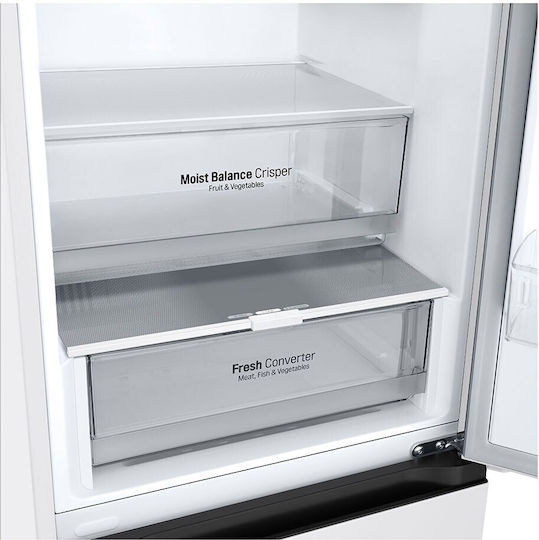 LG Ψυγειοκαταψύκτης 387lt NoFrost Υ203xΠ59.5xΒ68.2εκ. Λευκός GBV3200DSW - Image 3