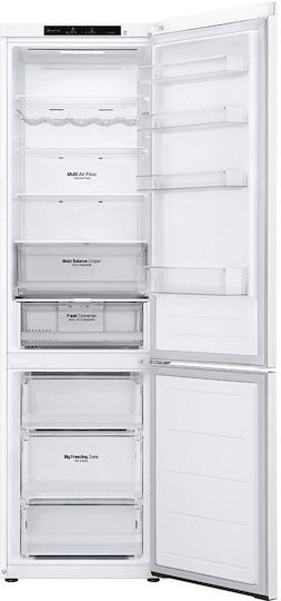 LG Ψυγειοκαταψύκτης 387lt NoFrost Υ203xΠ59.5xΒ68.2εκ. Λευκός GBV3200DSW - Image 4