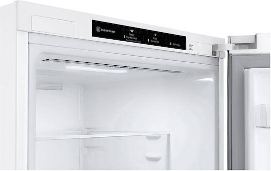 LG Ψυγειοκαταψύκτης 387lt NoFrost Υ203xΠ59.5xΒ68.2εκ. Λευκός GBV3200DSW - Image 8