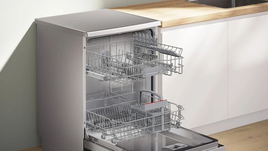 Bosch Ελεύθερο Πλυντήριο Πιάτων για 12 Σερβίτσια Π60xY85εκ. Inox Serie 2 - Image 3