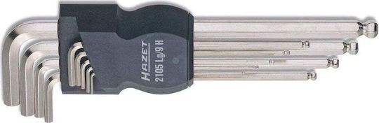 Hazet Σετ 9 Κλειδιά Allen