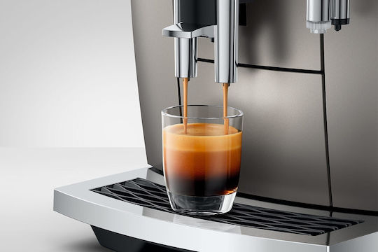 Jura E8 Αυτόματη Μηχανή Espresso 1450W Πίεσης 15bar με Μύλο Άλεσης Midnight Silver - Image 6