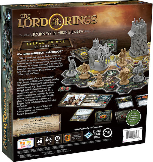 Επέκταση Παιχνιδιού Lord Of The Rings Journeys In Middle-earth: Spreading War για 1-5 Παίκτες 14+ Ετών (EN) Asmodee - Image 2