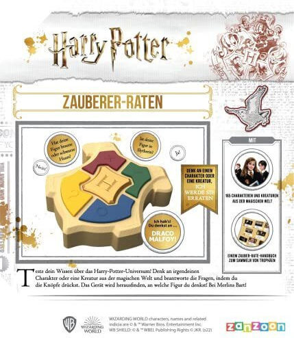 Επιτραπέζιο Παιχνίδι Harry Potter - Zauberer-Raten 7+ Ετών ZAND0003 (GER) Asmodee - Image 2