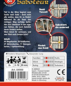 Alternative view of Επιτραπέζιο Παιχνίδι Saboteur για 3-10 Παίκτες 8+ Ετών 04900 (EN) Amigo