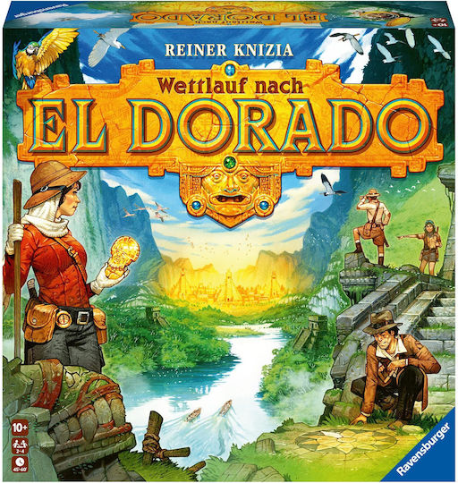 Επιτραπέζιο Παιχνίδι Wettlauf Nach El Dorado για 2-4 Παίκτες 10+ Ετών 27457 (GER) Ravensburger