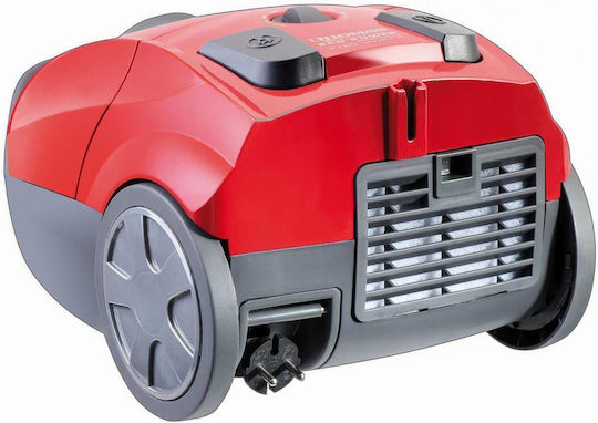 Thomas Eco Power 2.0 Ηλεκτρική Σκούπα 700W με Σακούλα 3lt Κόκκινη - Image 4