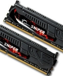 G.Skill Sniper DDR3 8GB RAM με 2x4GB Modules και Ταχύτητα 1866 για Desktop F3-14900CL9D-8GBSR