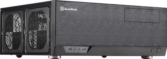 Silverstone GD09B Home Theater Κουτί Υπολογιστή Μαύρο - Image 2