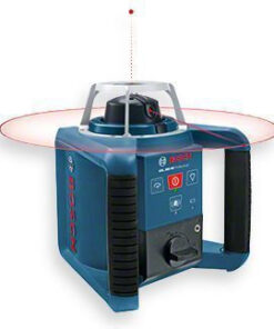 Bosch GRL 300 HV Αυτορυθμιζόμενο Περιστροφικό Αλφάδι Laser Κόκκινης Δέσμης 9V με Εύρος Εργασίας 60m