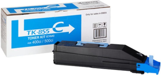Kyocera TK-855C Γνήσιο Toner Laser Εκτυπωτή Κυανό 18000 Σελίδων 1T02H7CEU0 - Image 3