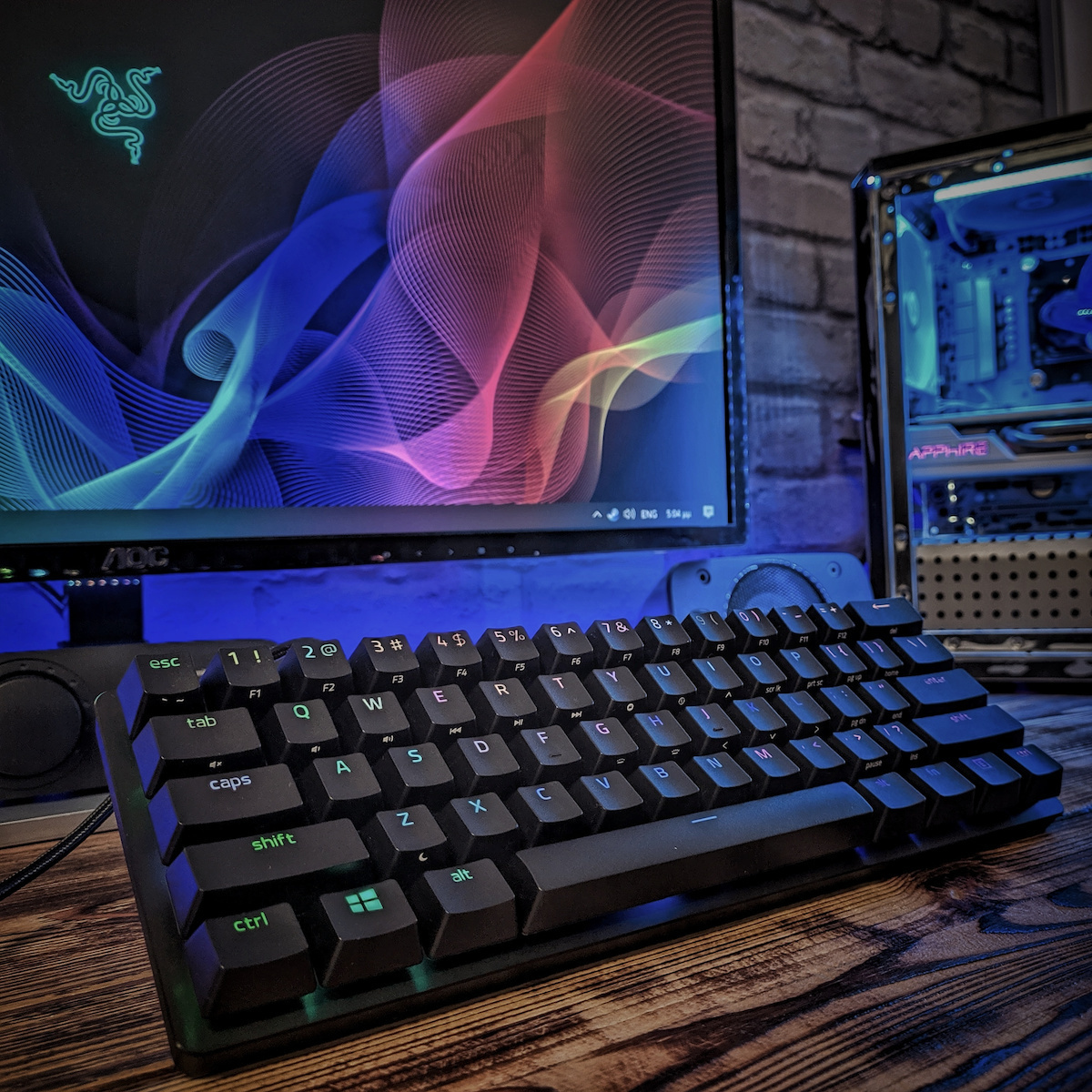 Razer Huntsman Mini Gaming Μηχανικό Πληκτρολόγιο 60% με RGB φωτισμό (Αγγλικό US) - Image 9
