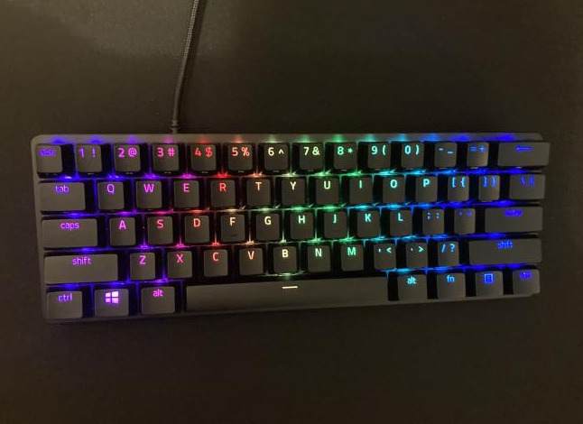 Razer Huntsman Mini Gaming Μηχανικό Πληκτρολόγιο 60% με RGB φωτισμό (Αγγλικό US) - Image 8