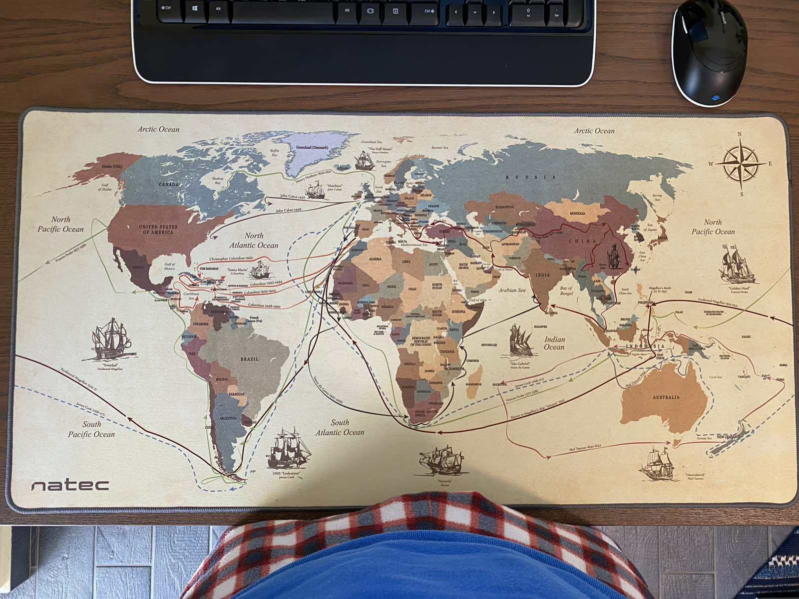 Natec Discoveries Maxi Gaming Mouse Pad XXL 800mm - Image 7