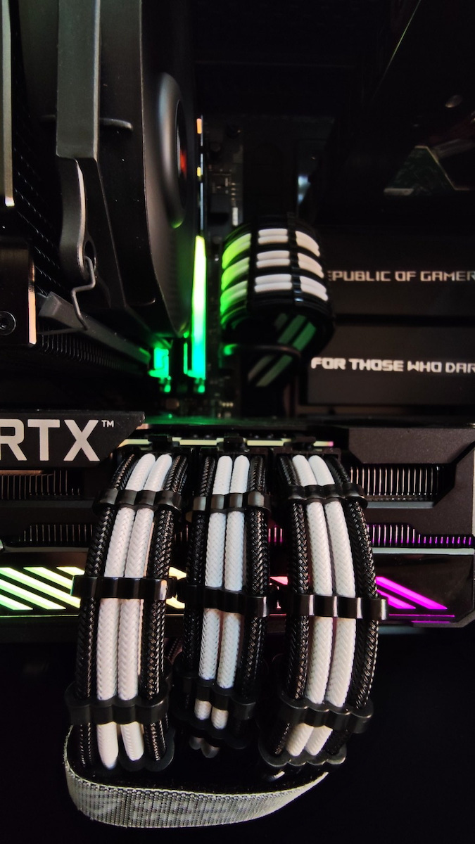 Cablemod - Cable 0.25m Λευκό CM-PCAB-BKIT-NKKW-3PK-R - Image 9