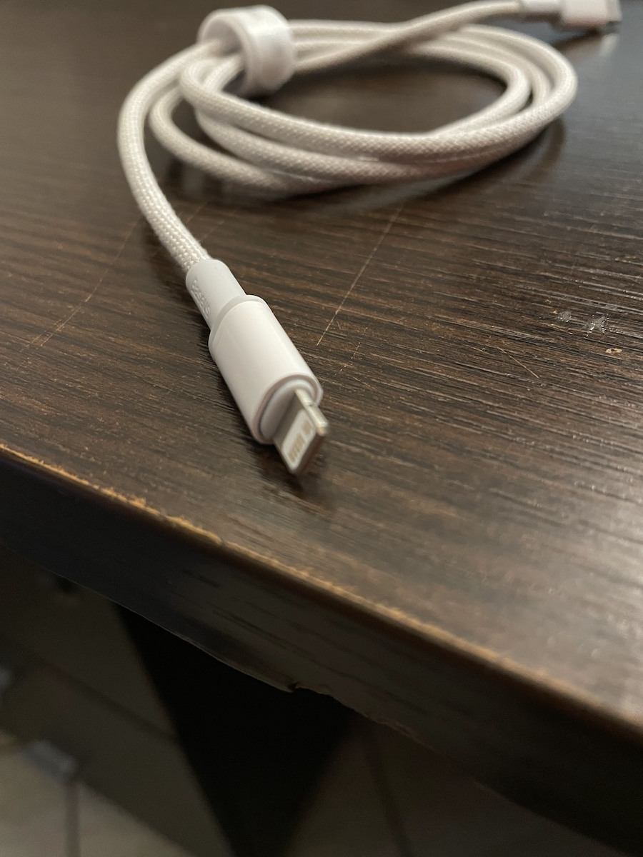 Baseus High Density Braided USB-C to Lightning Cable 20W Μαύρο 2m (CATLGD-A01) - Image 13
