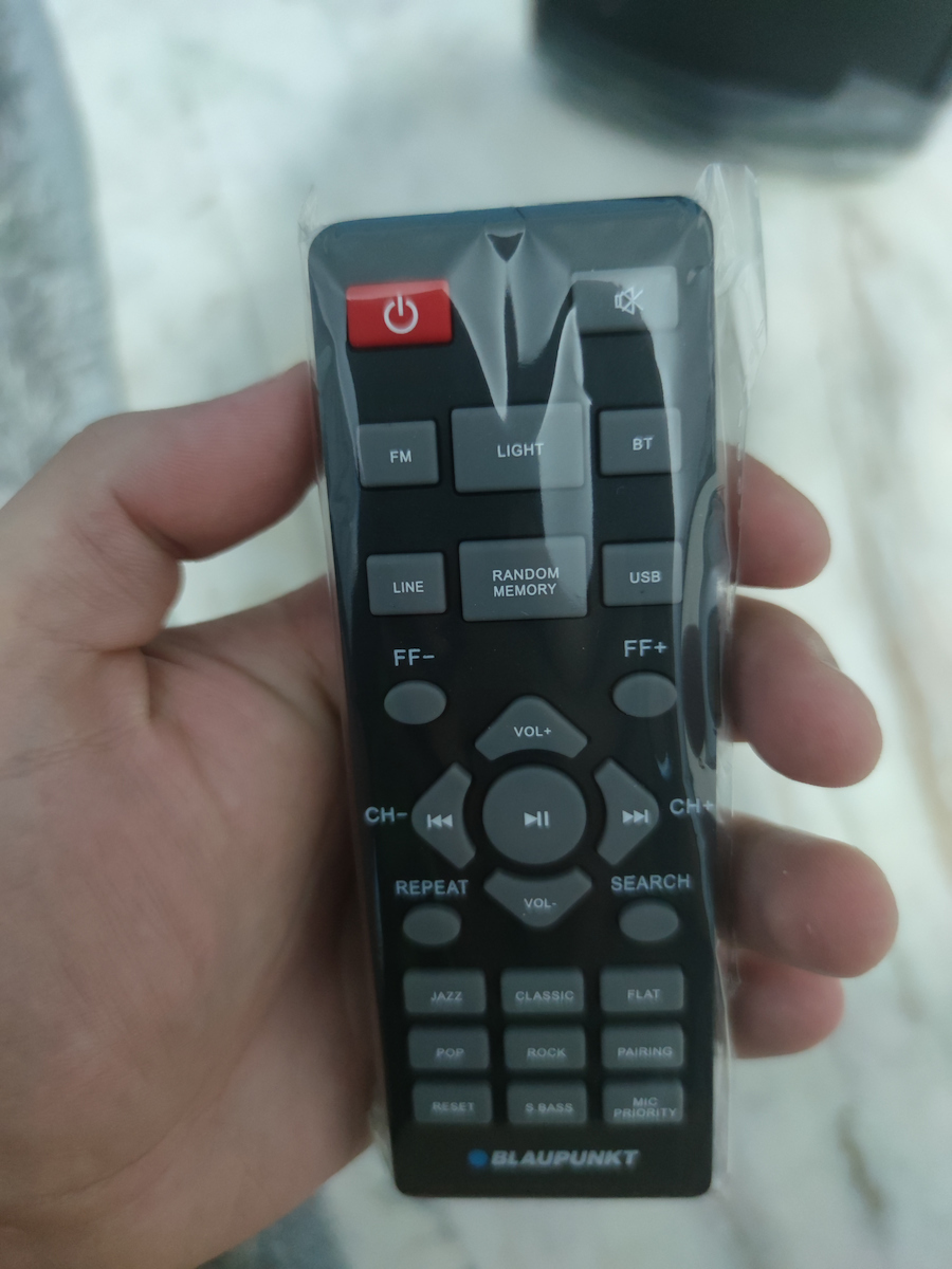 Blaupunkt Ηχείο Karaoke με Ασύρματο Μικρόφωνο και Εφέ Φωτισμού PS05DB σε Μαύρο Χρώμα - Image 7