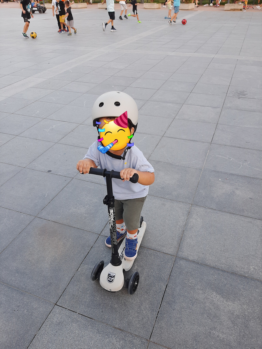 Scoot & Ride Παιδικό Πατίνι Αναδιπλούμενο Highwaykick 3 Τρίτροχο για 3-6 Ετών Γαλάζιο 96356 - Image 9