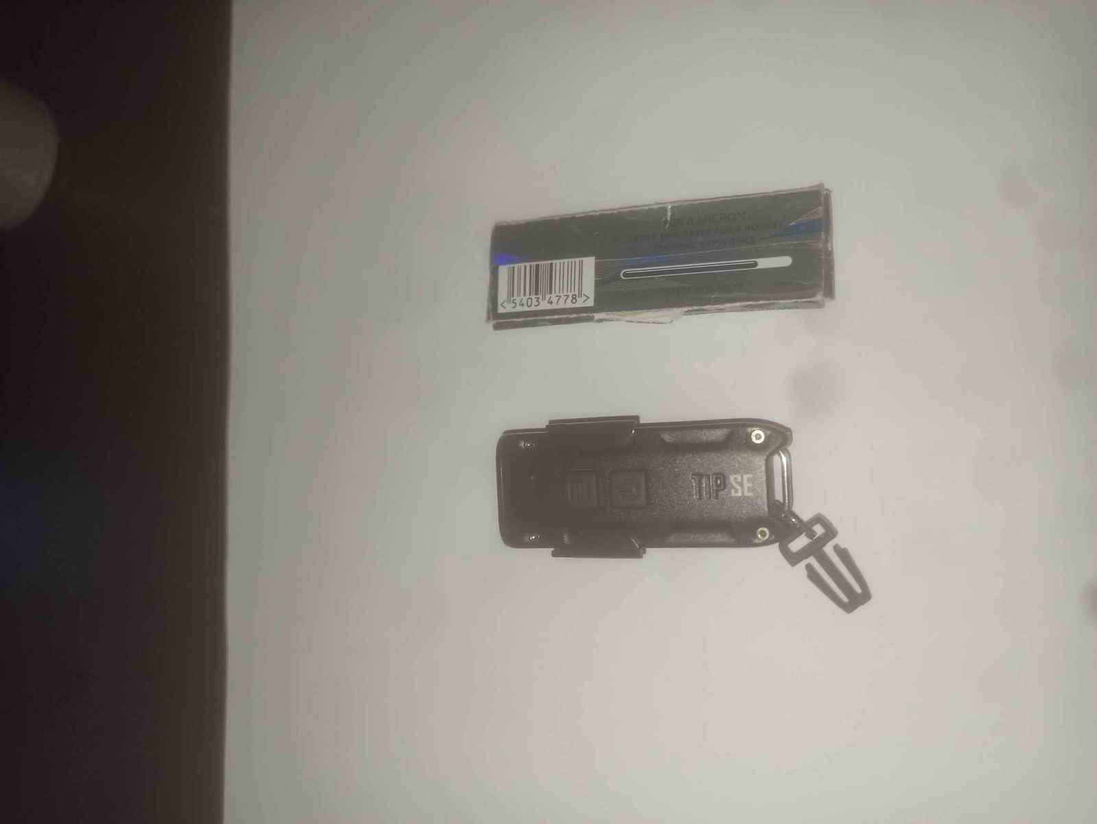 NiteCore Επαναφορτιζόμενος Φακός Μπρελόκ LED IP54 με Μέγιστη Φωτεινότητα 700lm Tip SE Black 9110101066 - Image 15
