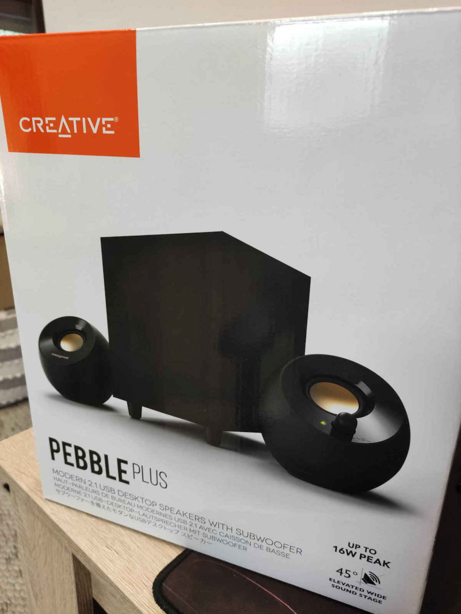 Creative Pebble Plus Ηχεία Υπολογιστή 2.1 με Ισχύ 8W σε Μαύρο Χρώμα - Image 10
