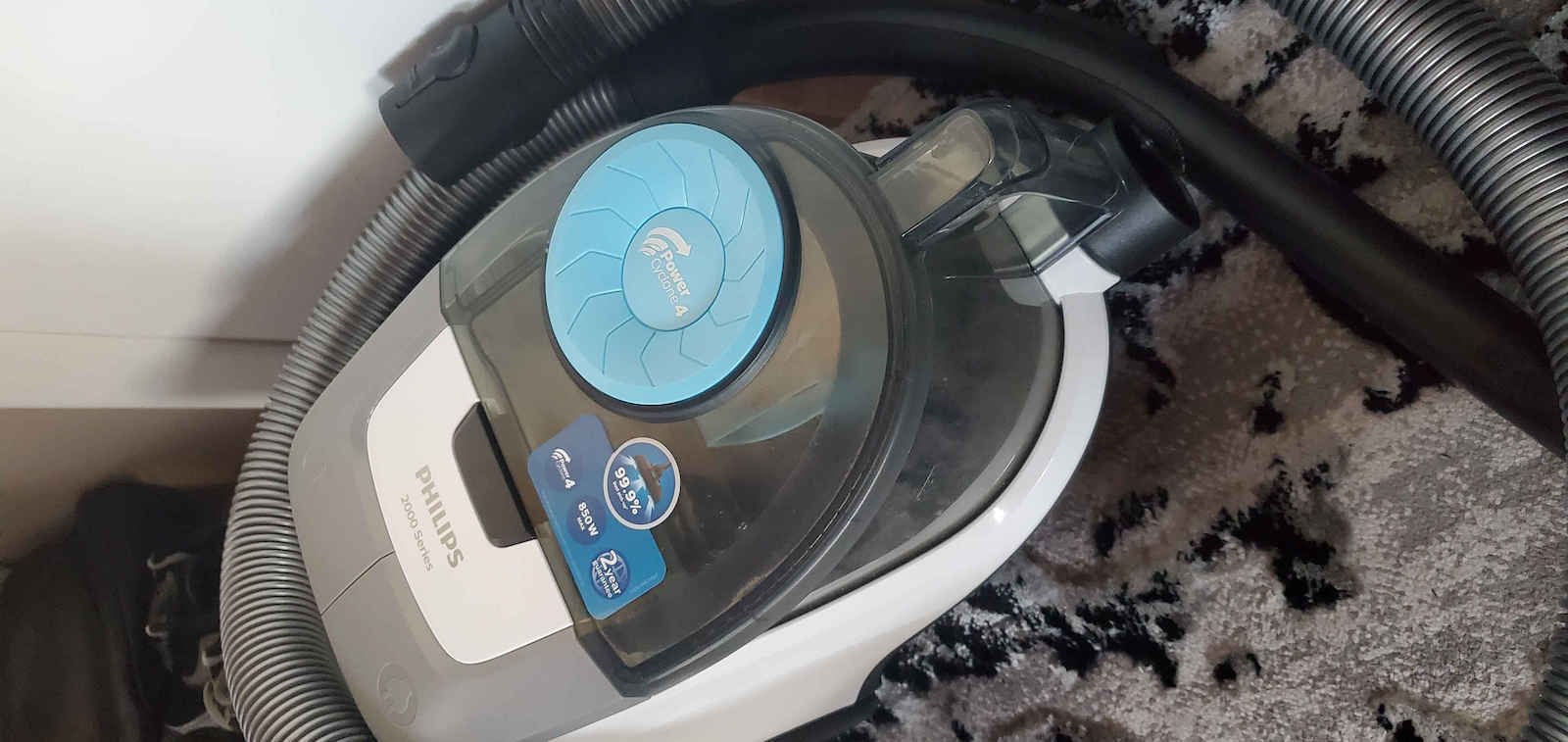 Philips Powercyclone Ηλεκτρική Σκούπα 850W με Κάδο 1.3lt Λευκή - Image 9
