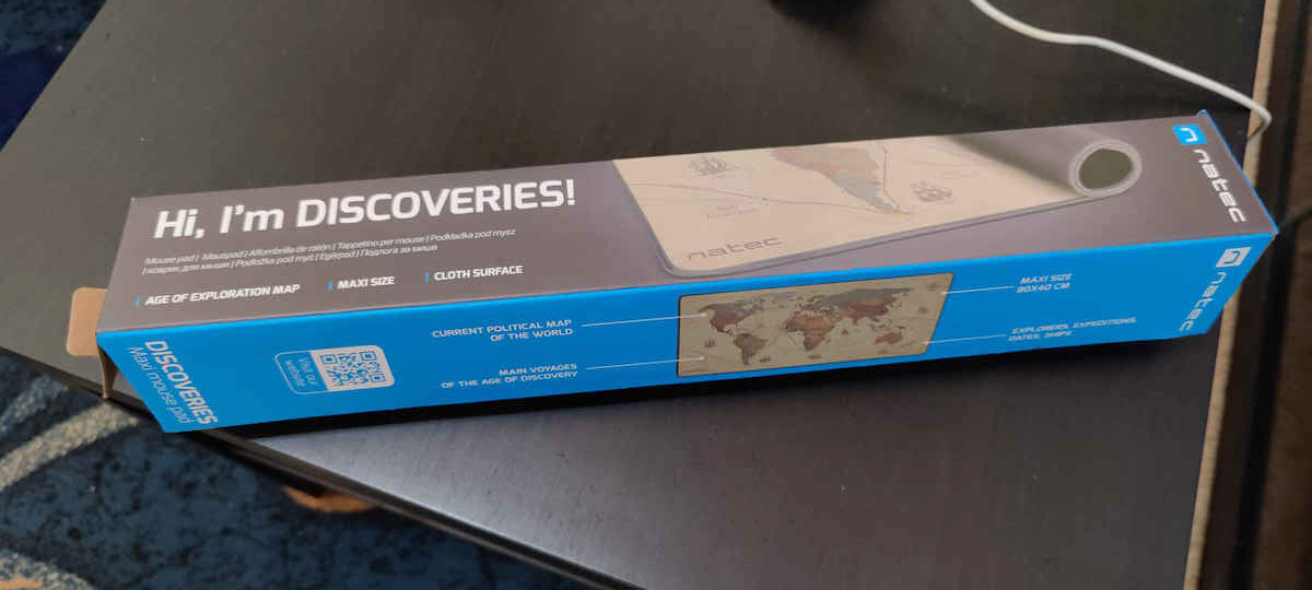 Natec Discoveries Maxi Gaming Mouse Pad XXL 800mm - Image 11