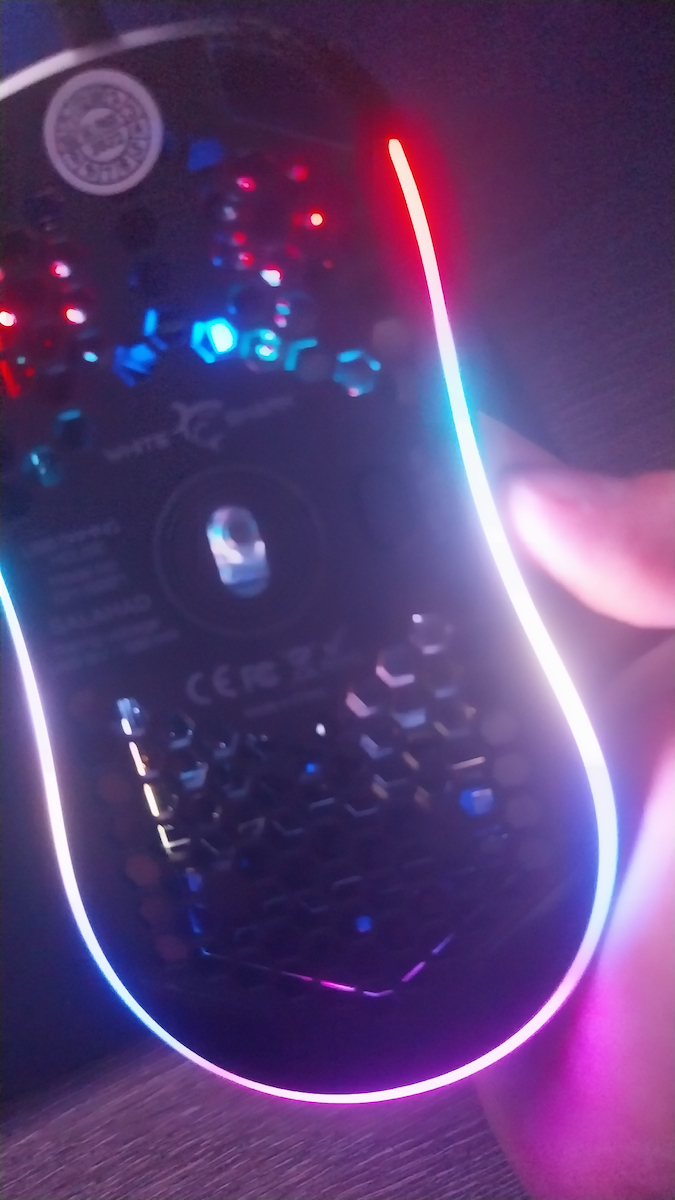 White Shark Galahad RGB Gaming Ποντίκι 6400 DPI Μαύρο - Image 10