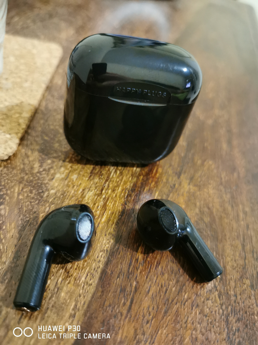 Happy Plugs Joy In-ear Bluetooth Handsfree Ακουστικά με Αντοχή στον Ιδρώτα και Θήκη Φόρτισης Ροζ - Image 7