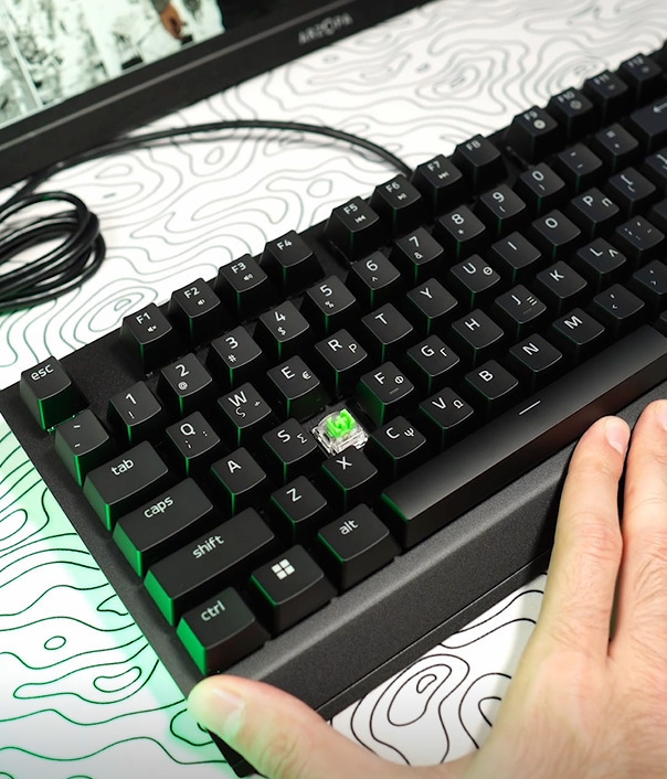 Razer BlackWidow V3 TKL Gaming Μηχανικό Πληκτρολόγιο Tenkeyless με Razer Green διακόπτες και RGB φωτισμό (Αγγλικό US) - Image 13