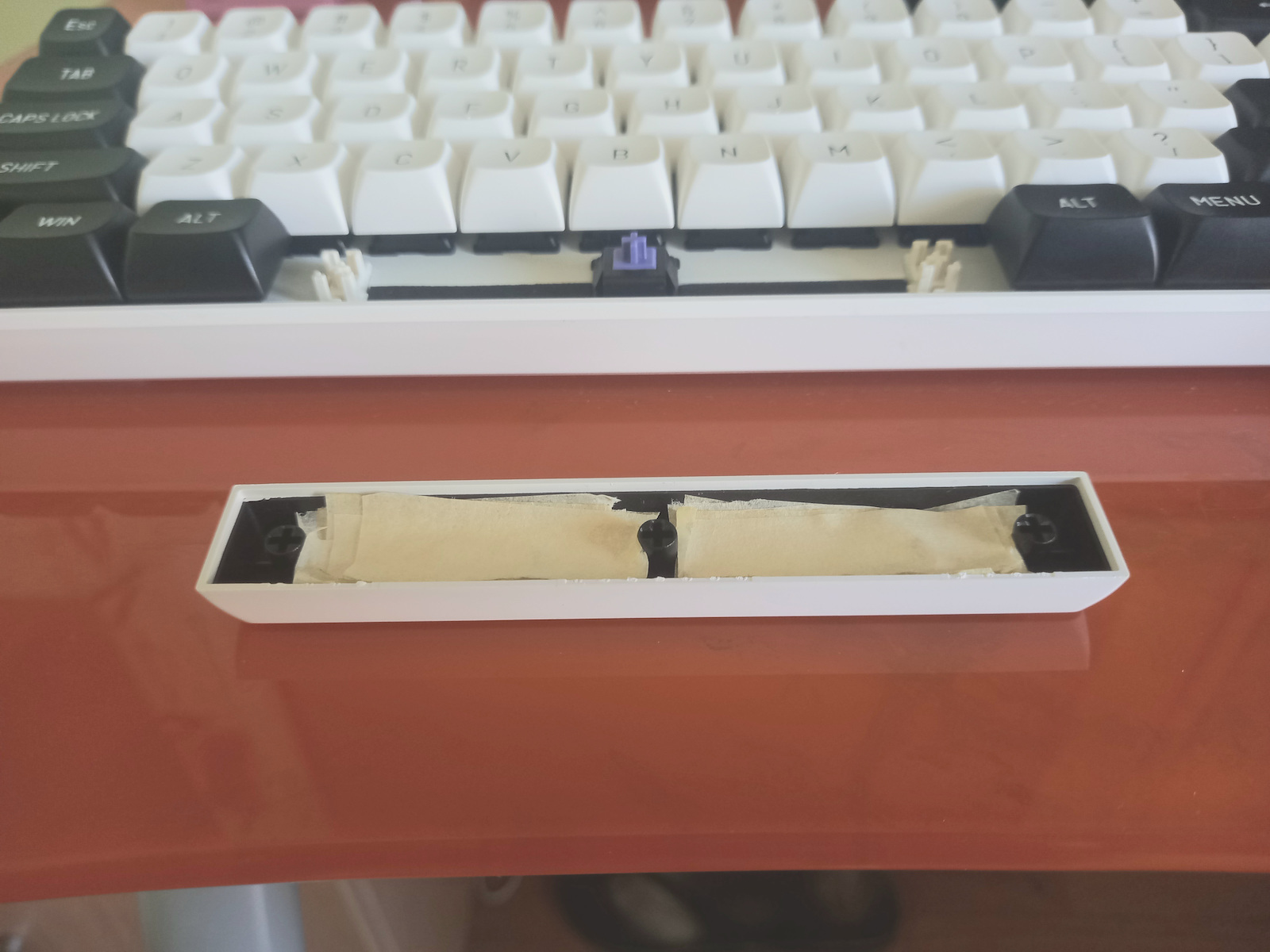 Redragon A132 Keycap CSA PBT Black / White - Image 11