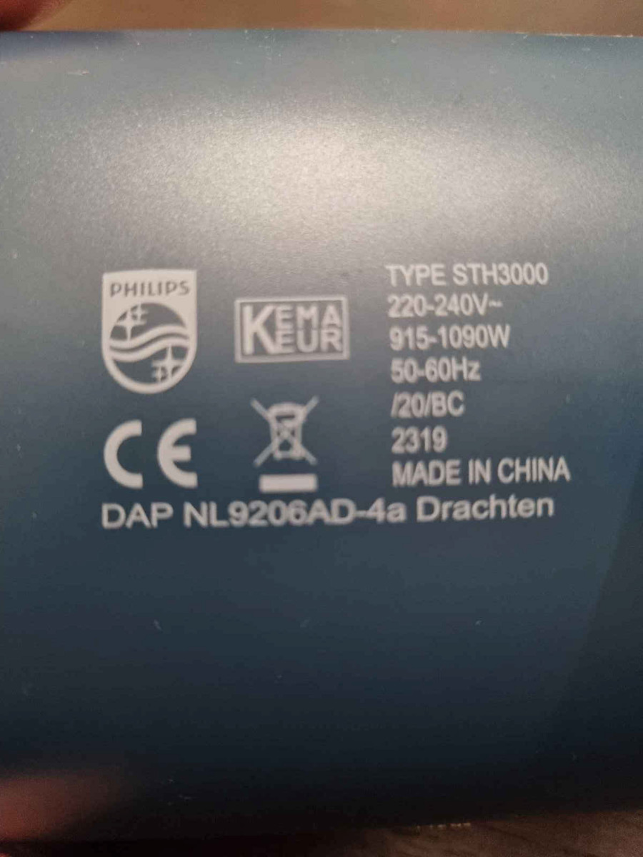 Philips STH3000/20 Ατμοκαθαριστής Ρούχων Χειρός 1000W με Δοχείο 100ml Μπλε - Image 15