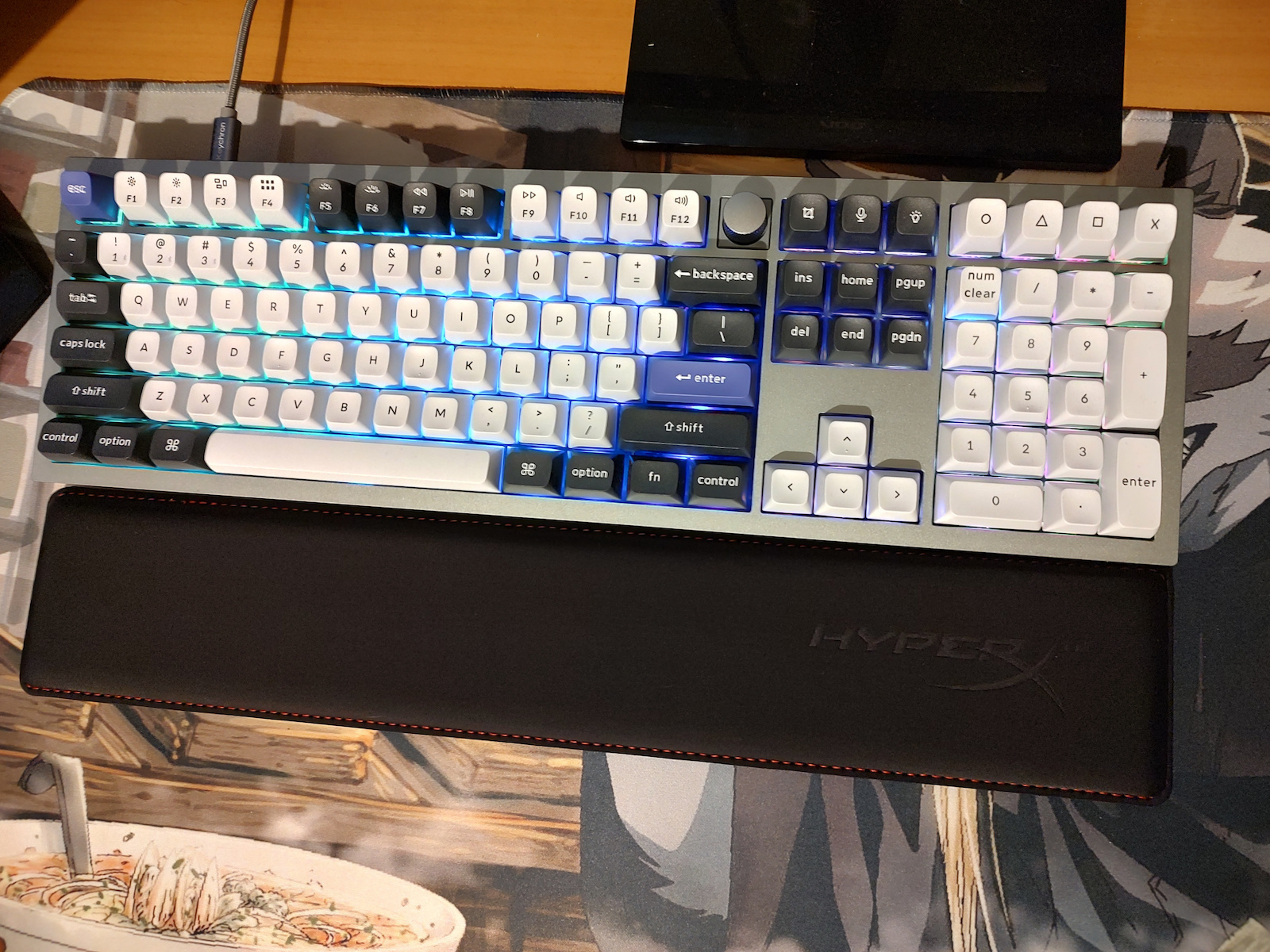 HyperX 4P5M9AA Keyboard Wrist Rest για Πληκτρολόγιο Μαύρο - Image 7