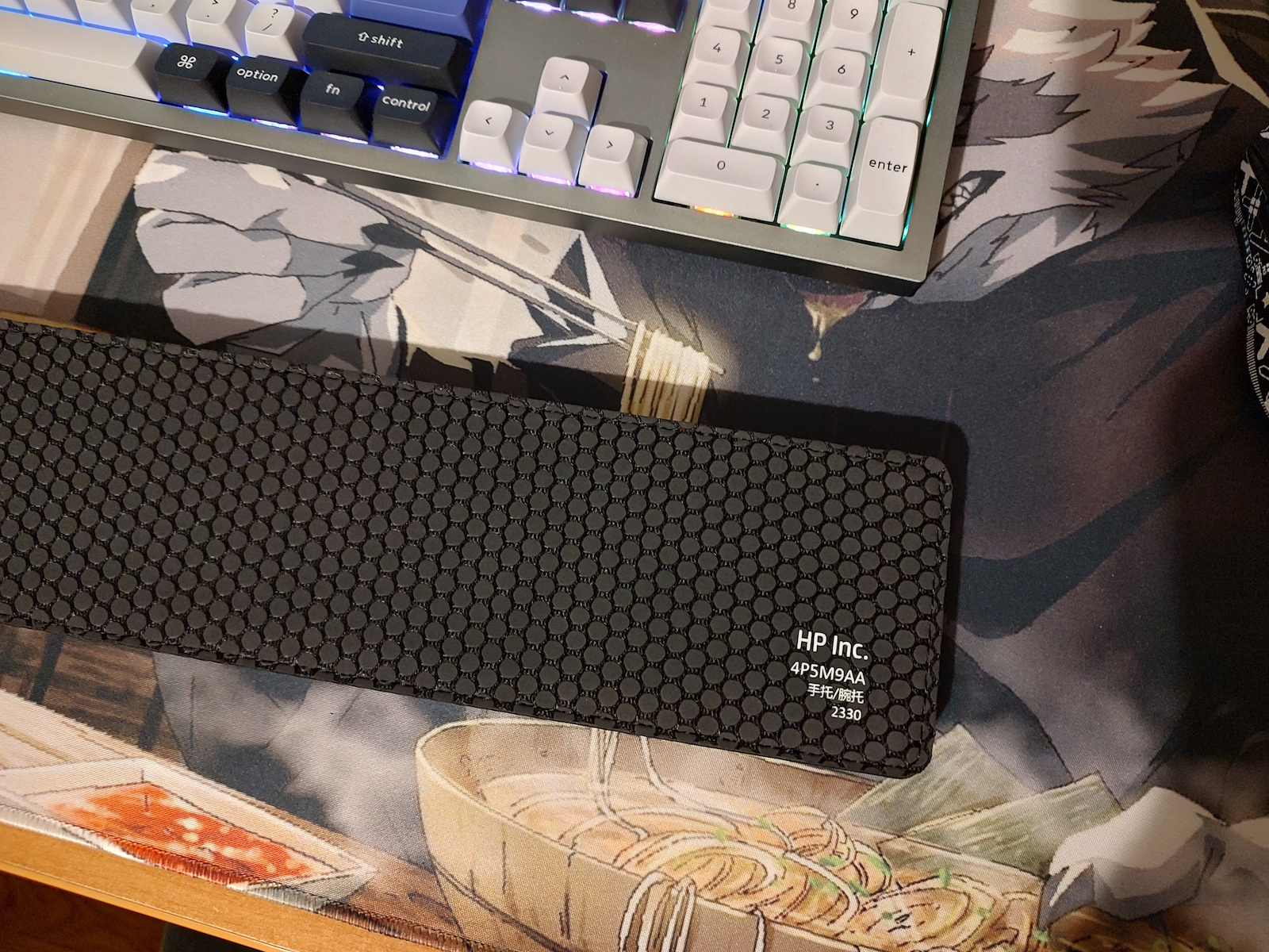 HyperX 4P5M9AA Keyboard Wrist Rest για Πληκτρολόγιο Μαύρο - Image 8