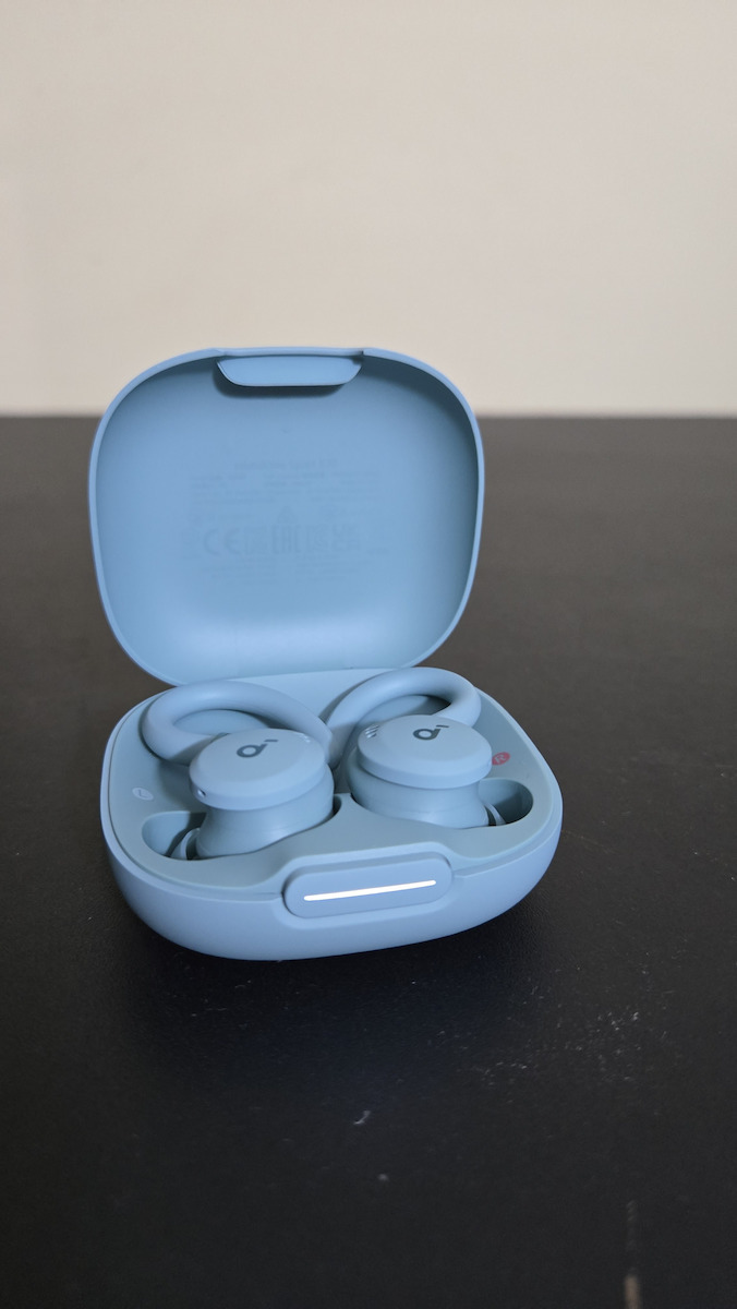 Soundcore by Anker Sport X20 In-ear Bluetooth Handsfree Ακουστικά με Αντοχή στον Ιδρώτα και Θήκη Φόρτισης Λευκά - Image 13