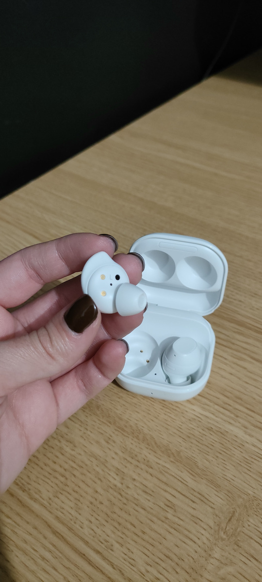 Samsung Galaxy Buds FE Bluetooth Handsfree Ακουστικά με Θήκη Φόρτισης Λευκά - Image 5