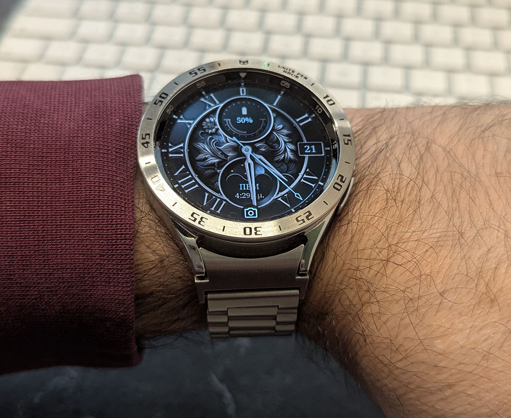 Samsung Galaxy Watch6 Classic Bluetooth Stainless Steel 43mm Αδιάβροχο με Παλμογράφο (Ασημί) - Image 11