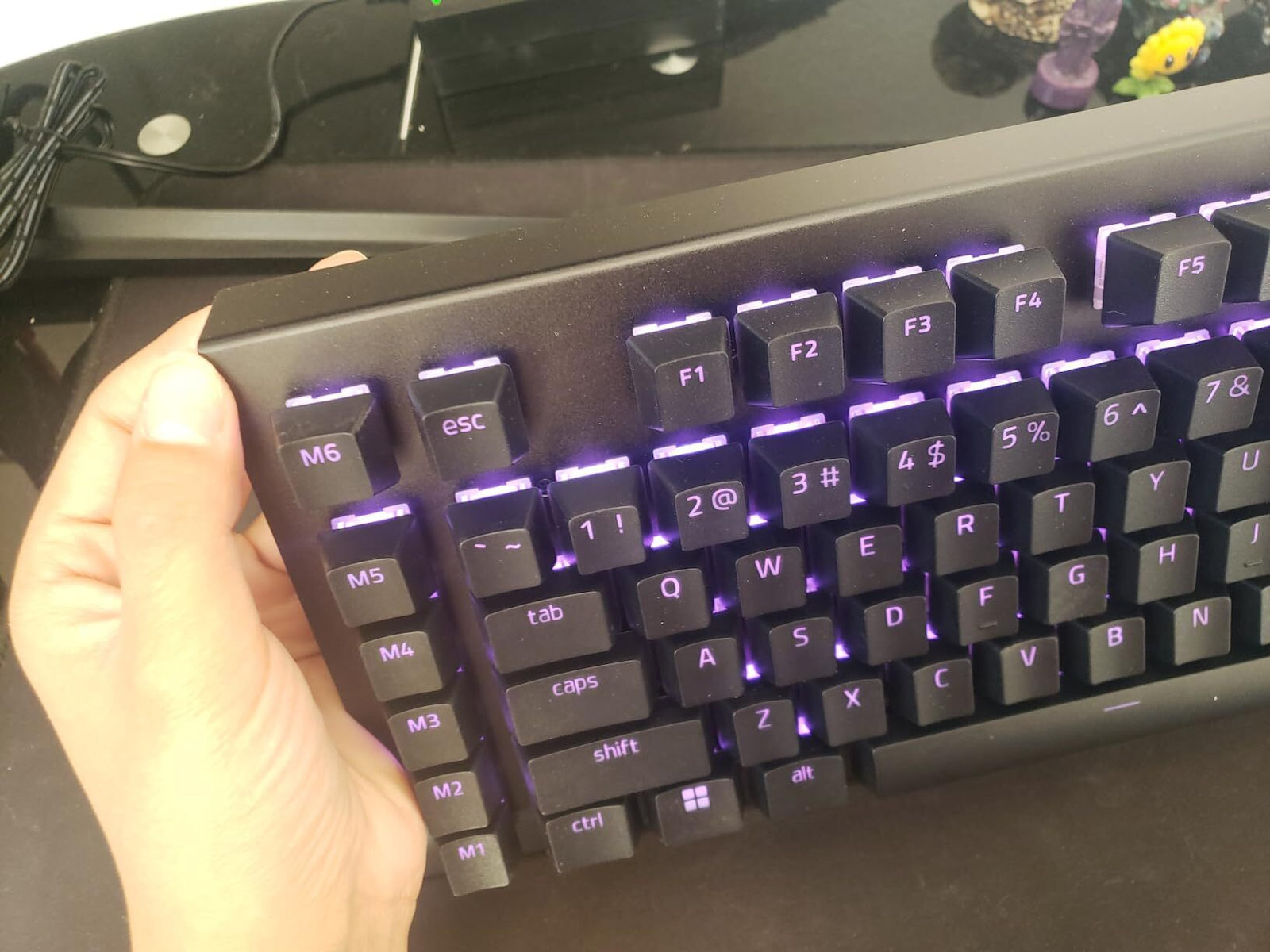 Razer BlackWidow V4 X Gaming Μηχανικό Πληκτρολόγιο με Razer Green διακόπτες και RGB φωτισμό (Αγγλικό US) - Image 11