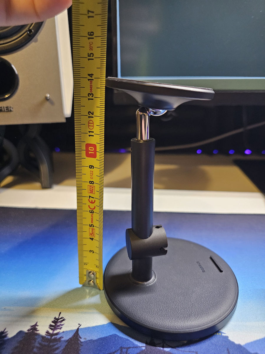 Baseus Magpro Βάση Φόρτισης MagSafe σε Μαύρο χρώμα - Image 14