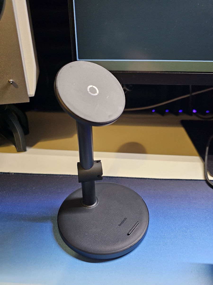 Baseus Magpro Βάση Φόρτισης MagSafe σε Μαύρο χρώμα - Image 15