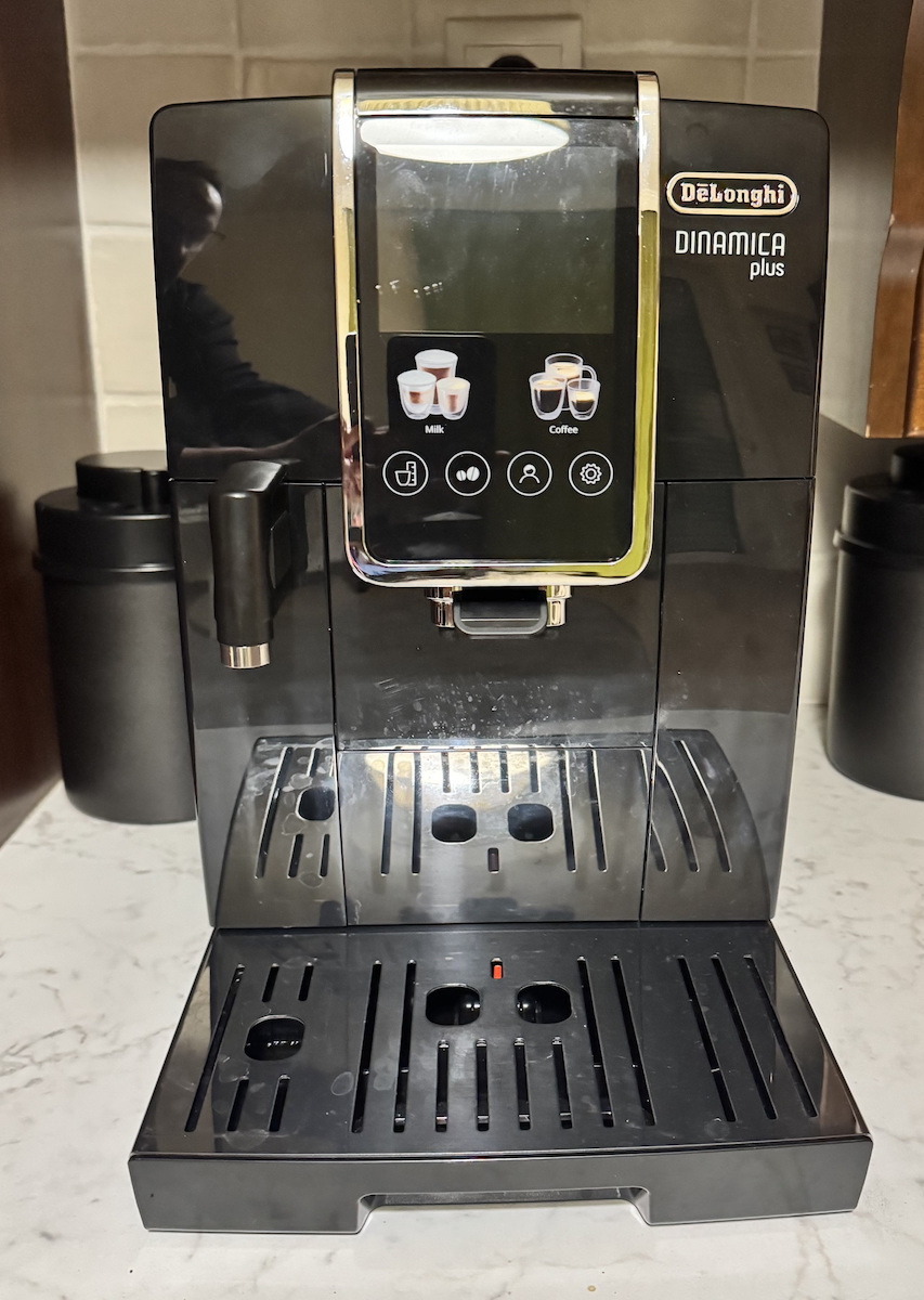 De'Longhi Dinamica Plus Αυτόματη Μηχανή Espresso 1450W Πίεσης 15bar με Μύλο Άλεσης Ασημί - Image 9