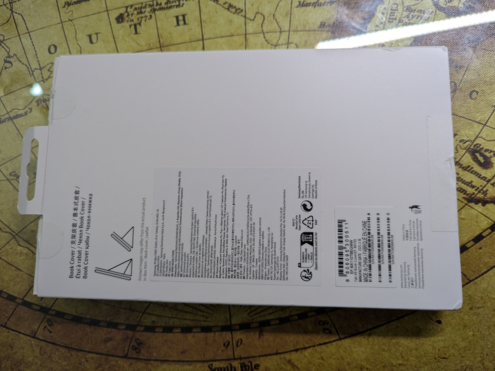 Samsung Flip Cover Μπλε (Galaxy Tab A9 / Galaxy Tab A11) - Image 10