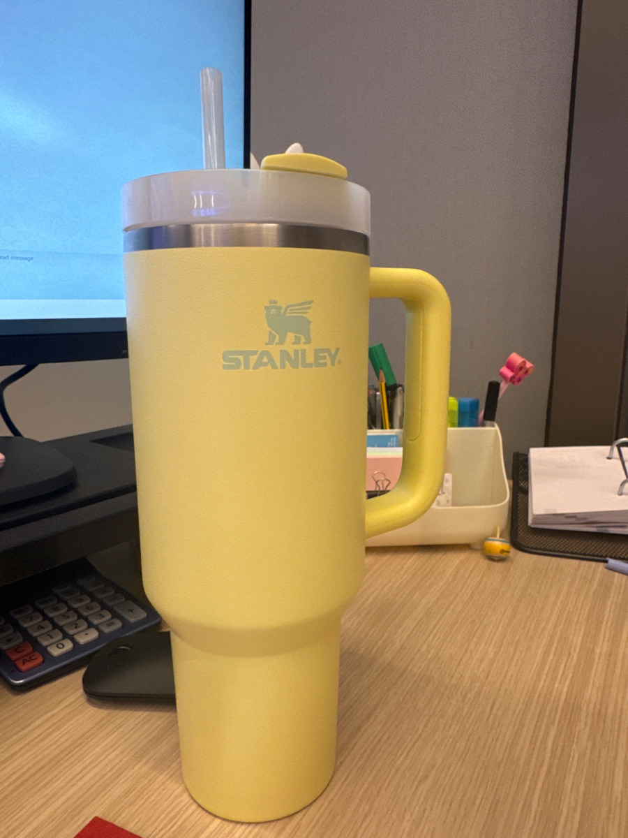 Stanley Quencher H2.0 FlowState Ανακυκλώσιμο Handled Tumbler Θερμός Ανοξείδωτο BPA Free 1.18lt Κίτρινο με Καλαμάκι και Λαβή 10-11673-160 - Image 6