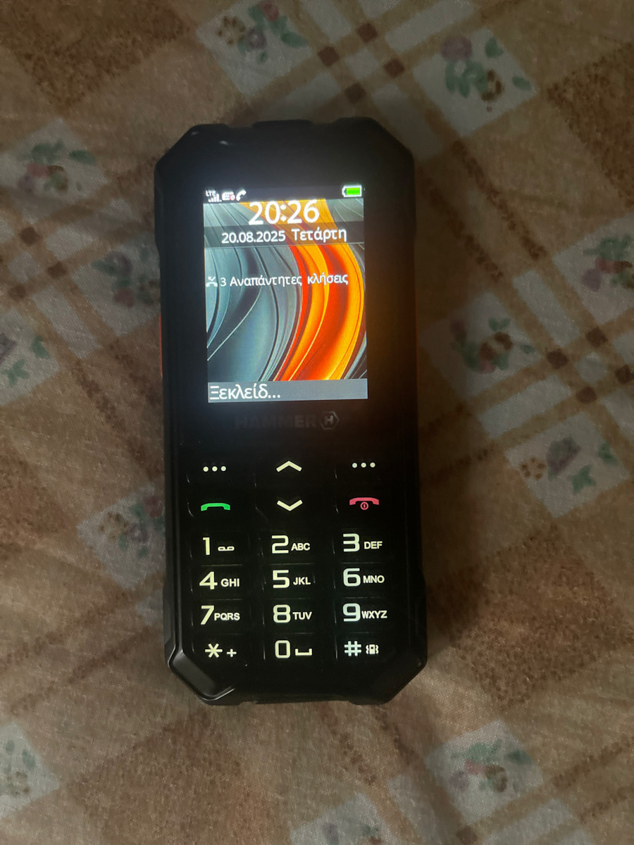 Hammer 6 LTE Dual SIM Ανθεκτικό Κινητό με Κουμπιά Μαύρο - Image 7