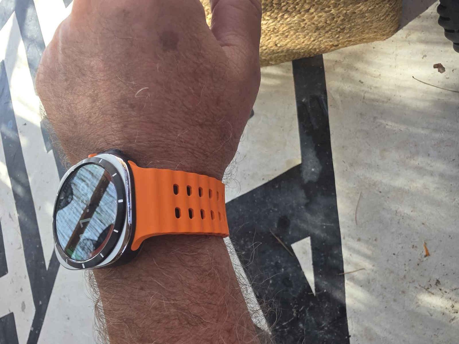 Samsung Marine Band Λουράκι Σιλικόνης Λευκό (Samsung Galaxy Watch Ultra) ET-SNL70MWEGEU - Image 5