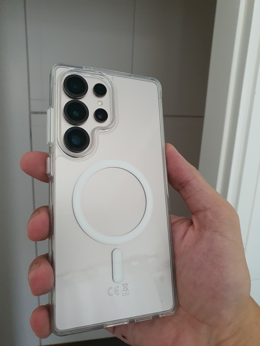 Spigen Ultra Hybrid Mag Back Cover Πλαστικό / Σιλικόνης 2mm Μαύρο (Galaxy S25 Ultra) ACS08960 - Image 13