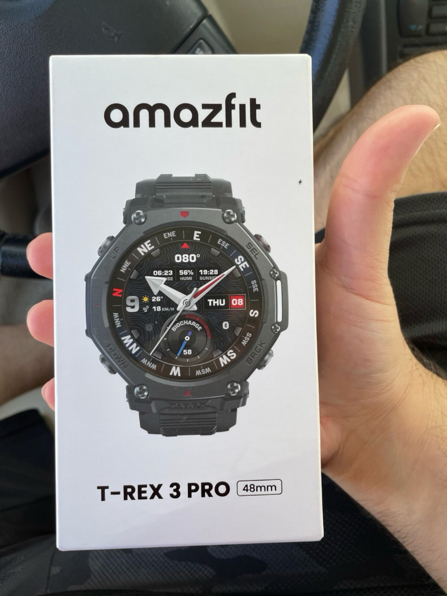 Amazfit T-Rex 3 Pro Titanium 48mm Αδιάβροχο Smartwatch (Μαύρο / Χρυσό) - Image 5