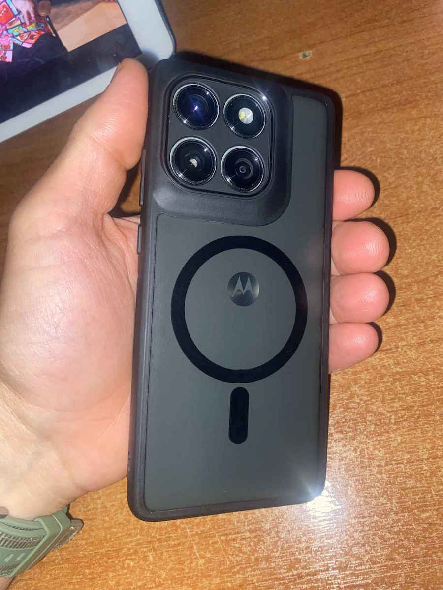 Tech-Protect Magmat Back Cover Σιλικόνης / Πλαστικό Μαύρο (Motorola Edge 60 Pro) - Image 4
